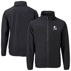 Cutter & Buck Charter Eco Recycled Full-Zip Hoodie Jacket - Cleveland Browns