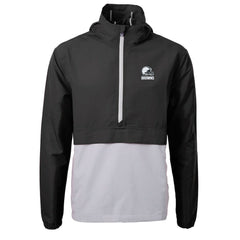 Cutter & Buck Charter Eco Recycled Anorak Half-Zip Hoodie Jacket - Cleveland Browns