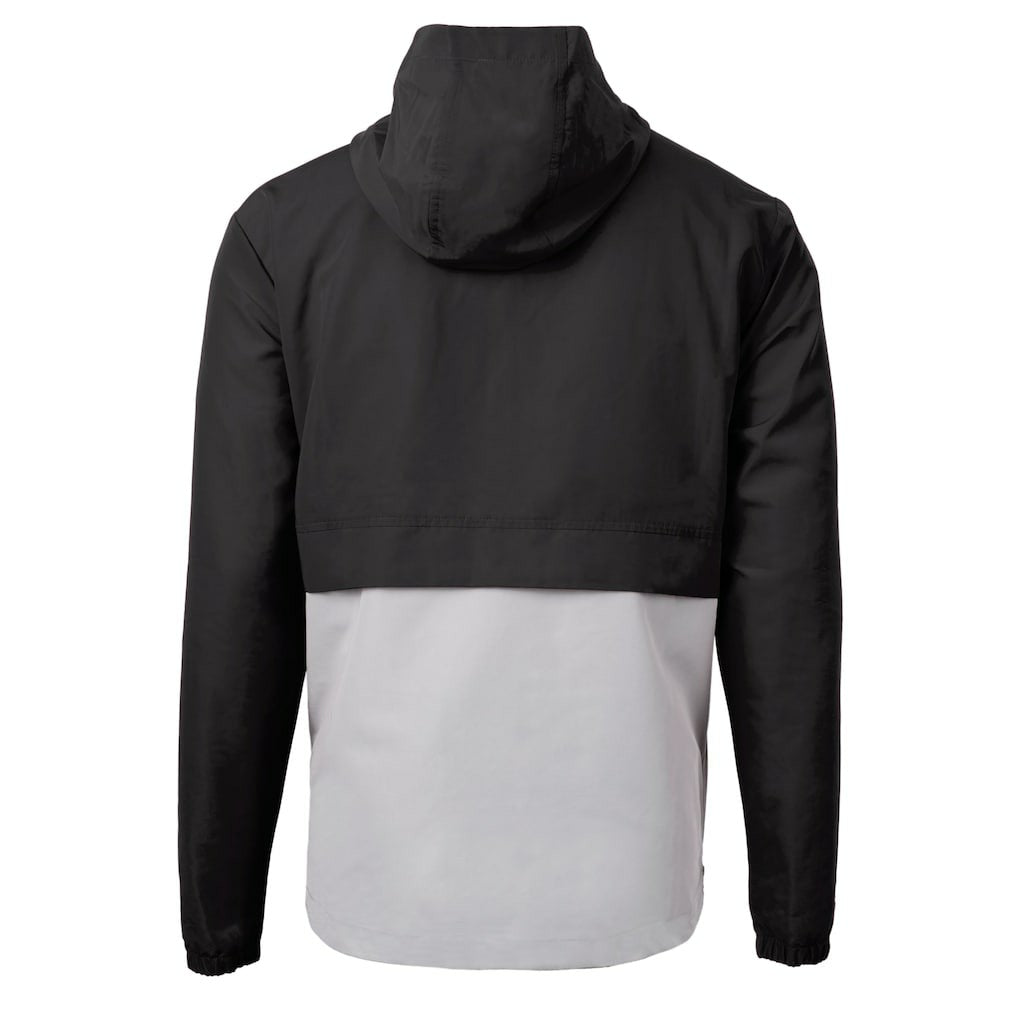 Cutter & Buck Charter Eco Recycled Anorak Half-Zip Hoodie Jacket - Cleveland Browns