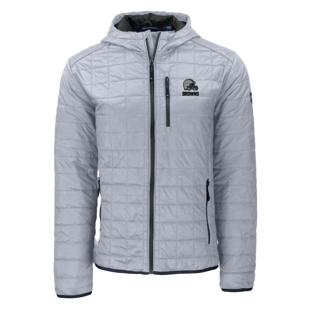 Cutter & Buck Rainier Primaloft Eco Full-Zip Hooded Jacket - Cleveland Browns
