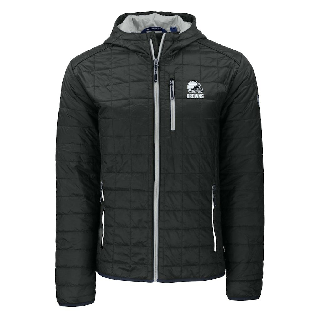 Cutter & Buck Rainier Primaloft Eco Full-Zip Hooded Jacket - Cleveland Browns