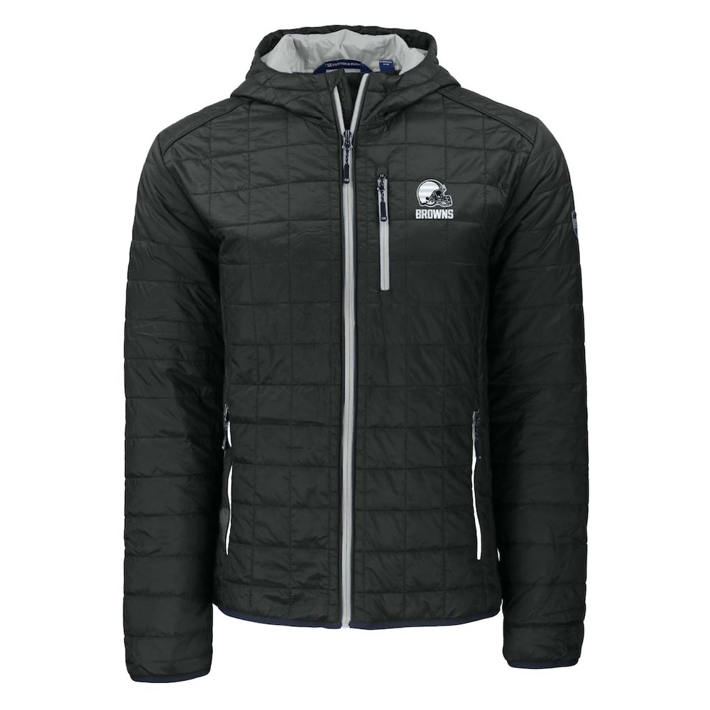 Cutter & Buck Rainier Primaloft Eco Full-Zip Hooded Jacket - Cleveland Browns