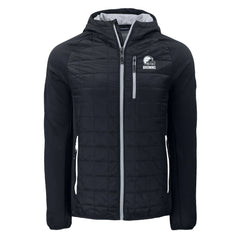 Cutter & Buck Rainier Primaloft Eco Full-Zip Hoodie Hybrid Jacket - Cleveland Browns