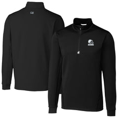 Cutter & Buck Big & Tall Traverse Stretch Eco Quarter-Zip Pullover Top - Cleveland Browns