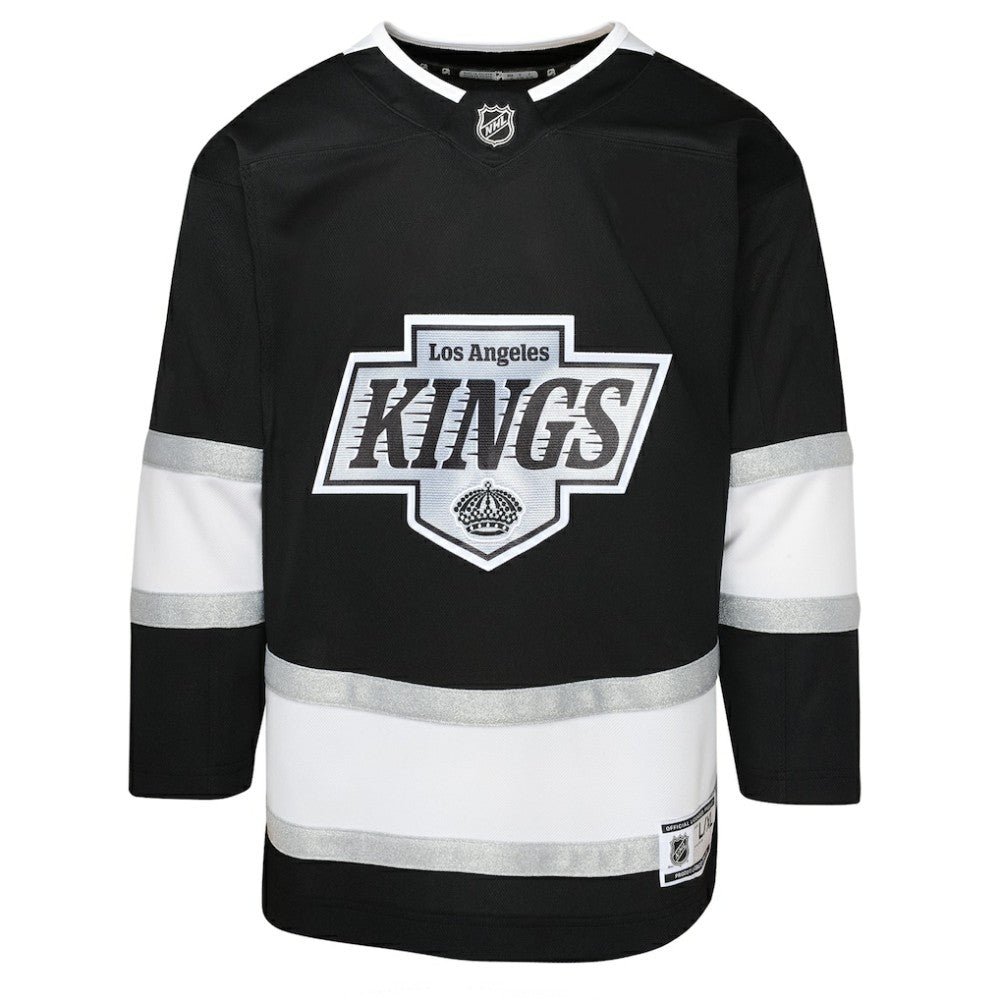 NHL Black Los Angeles Kings Youth Home Premier Jersey