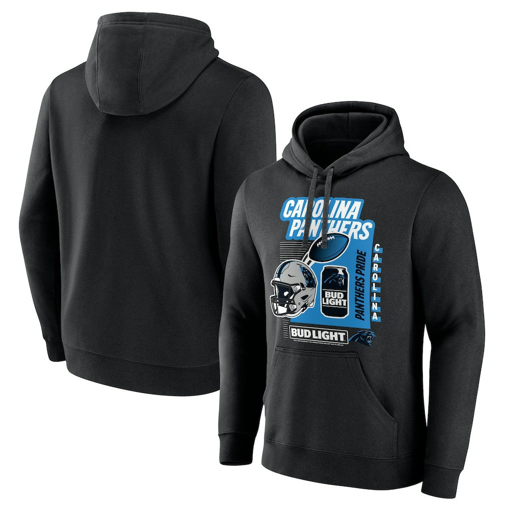Bud Light Pullover Hoodie - Carolina Panthers
