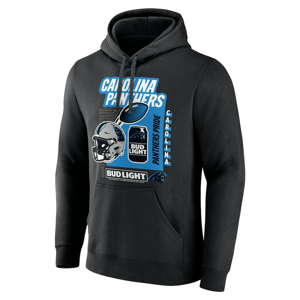 Bud Light Pullover Hoodie - Carolina Panthers