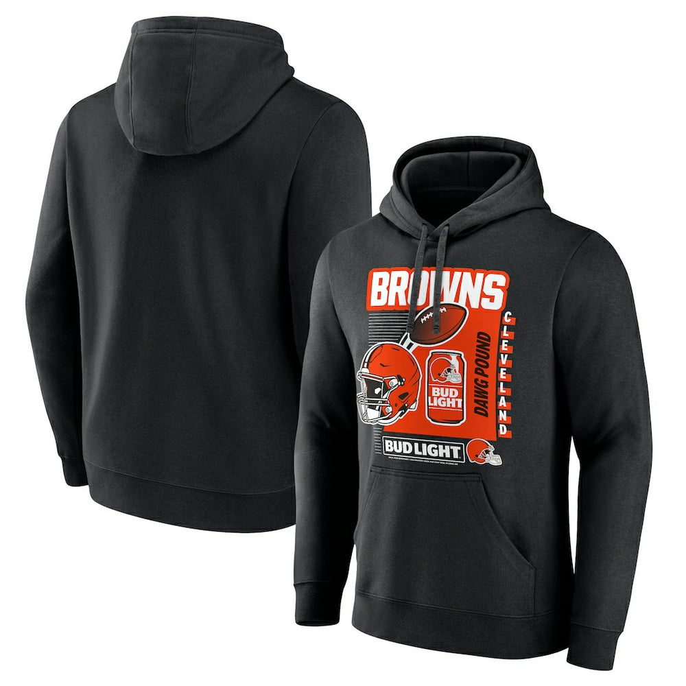 Bud Light Pullover Hoodie - Cleveland Browns