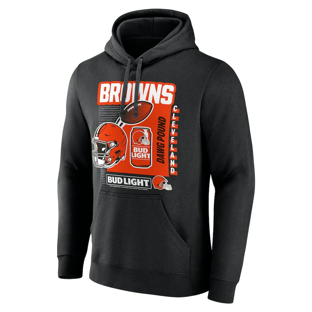 Bud Light Pullover Hoodie - Cleveland Browns