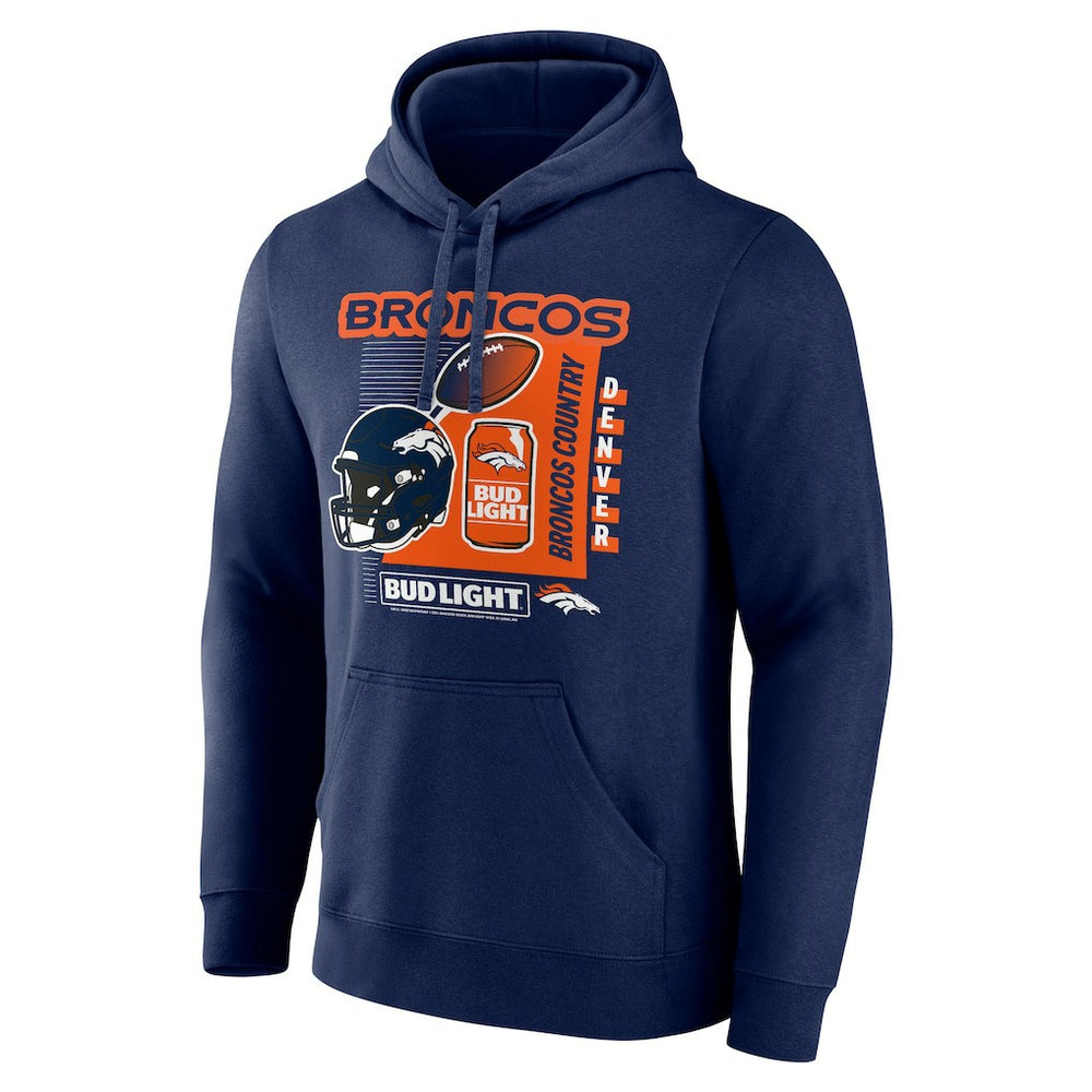 Bud Light Pullover Hoodie - Denver Broncos