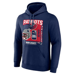 Bud Light Pullover Hoodie - New England Patriots