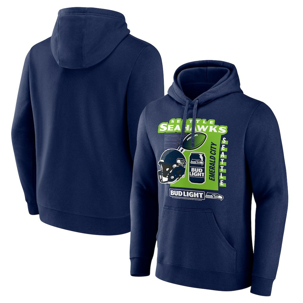 Bud Light Pullover Hoodie - Seattle Seahawks