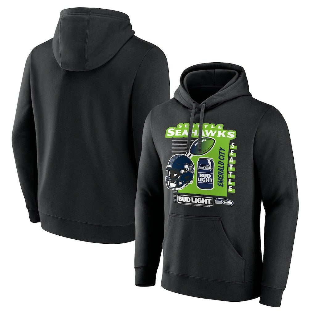 Bud Light Pullover Hoodie - Seattle Seahawks