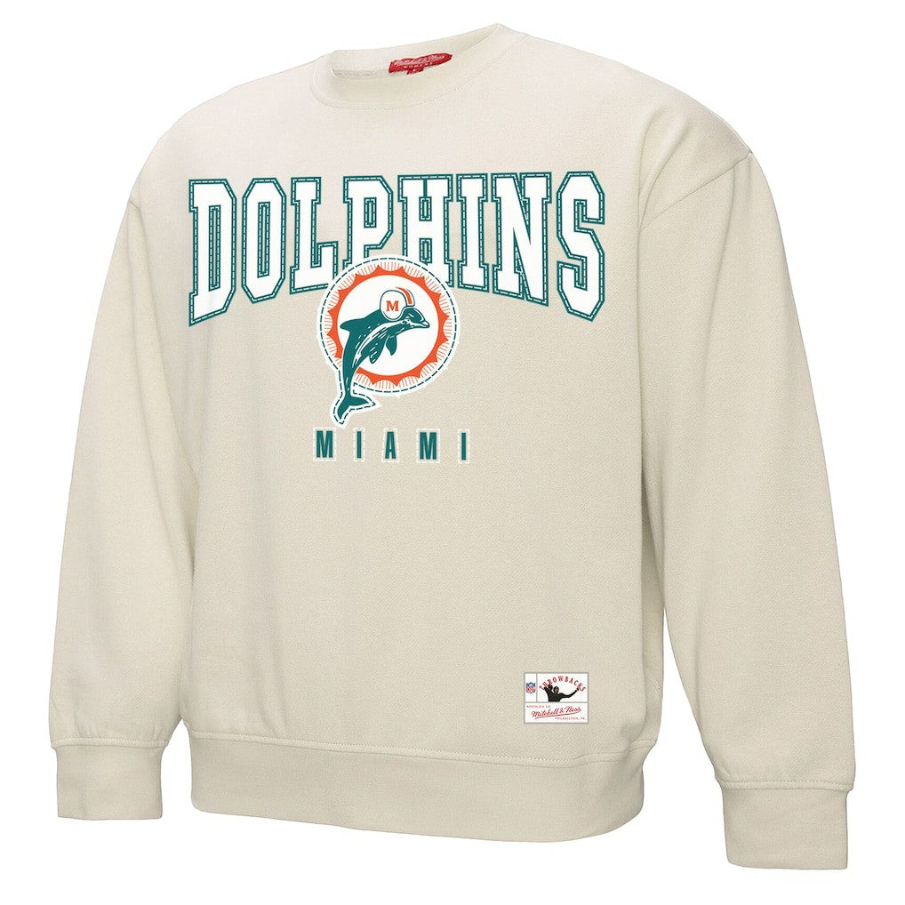 Women's Fandom Fleece Pullover Sweatshirt - Miami Dolphins