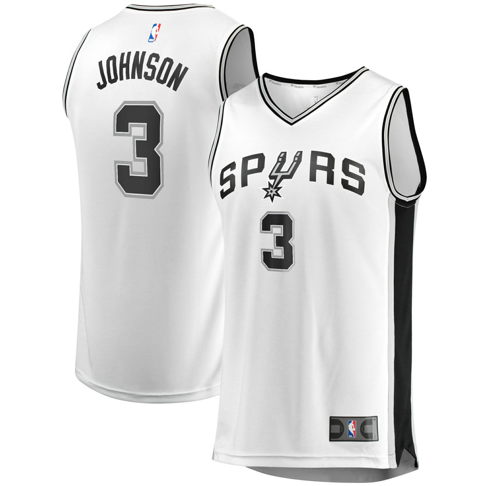 NBA Keldon Johnson San Antonio Spurs Fast Break Association Jersey