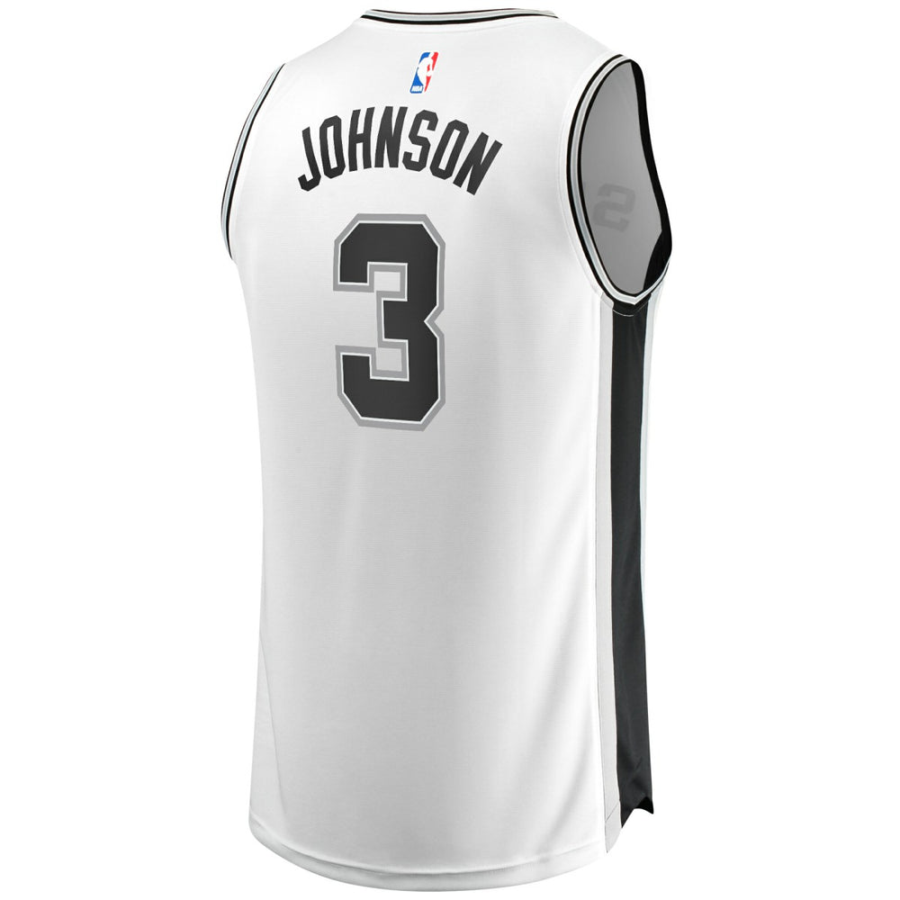 NBA Keldon Johnson San Antonio Spurs Fast Break Association Jersey