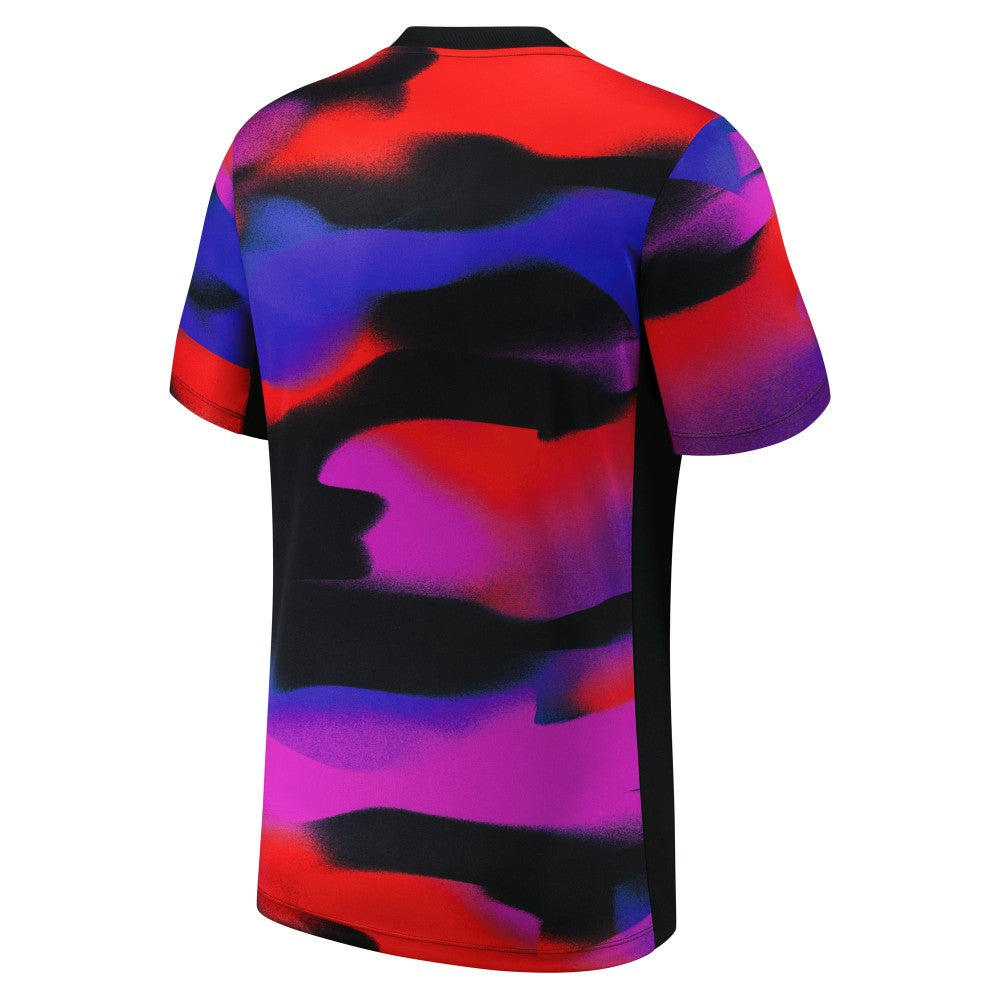 England Women's National Team 2025 Academy Pro Pre-Match Performance Top - Nike Black