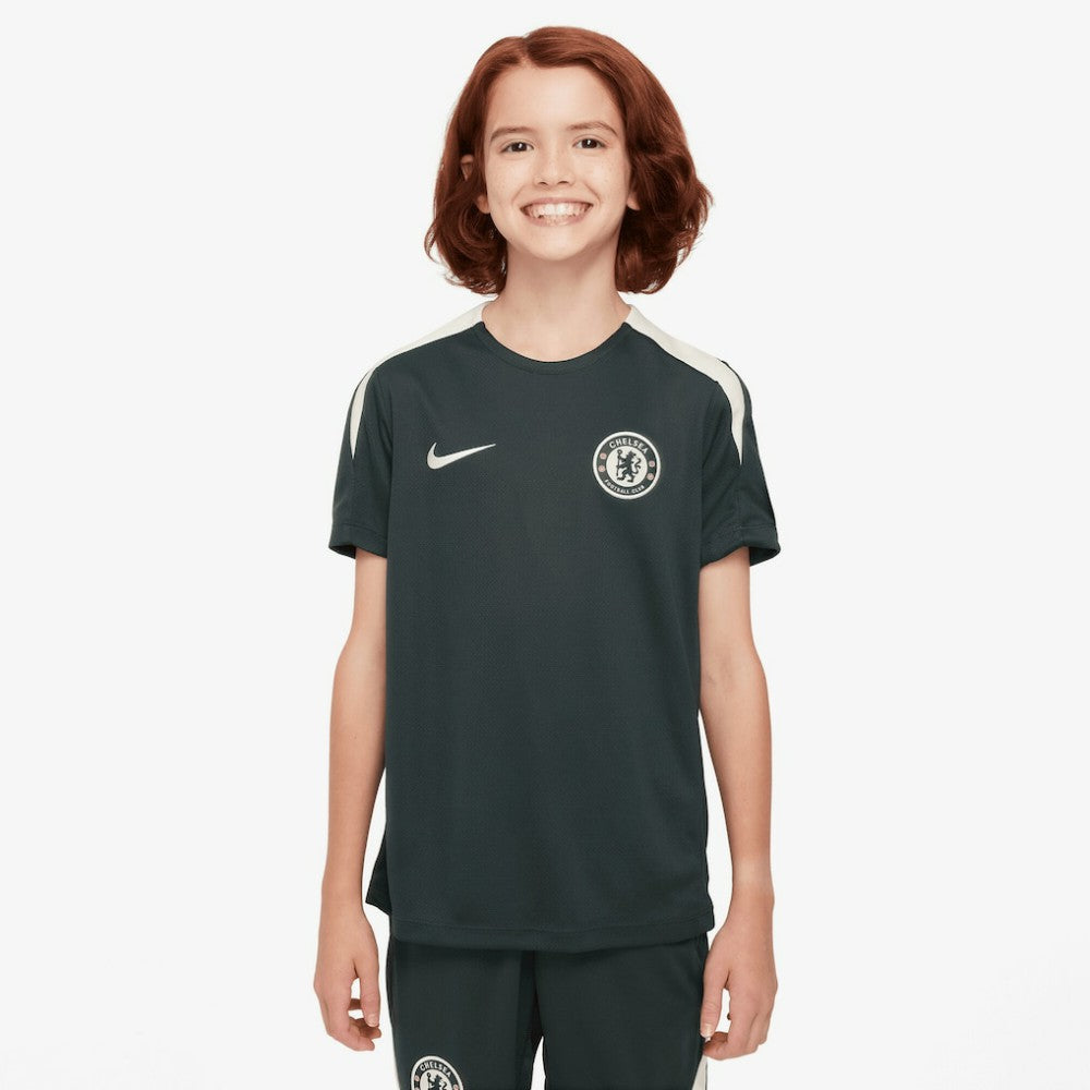Chelsea Youth 2025/26 Strike Raglan Top - Nike Green