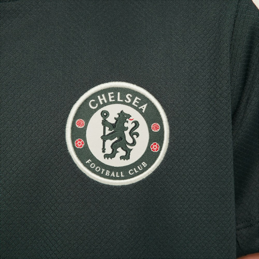 Chelsea Youth 2025/26 Strike Raglan Top - Nike Green