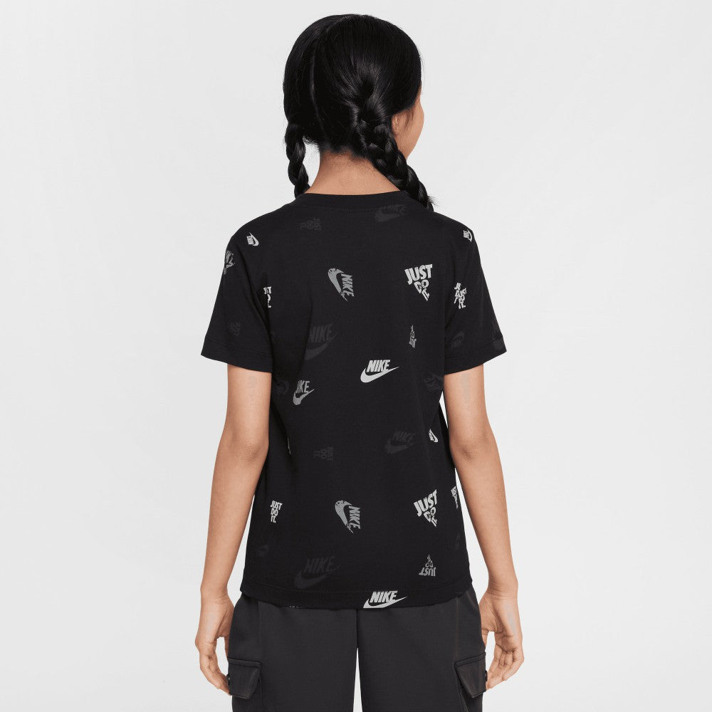 Chelsea Youth Just Do It Crest T-Shirt - Nike Black