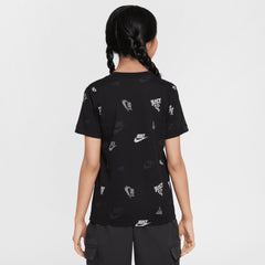 Chelsea Youth Just Do It Crest T-Shirt - Nike Black
