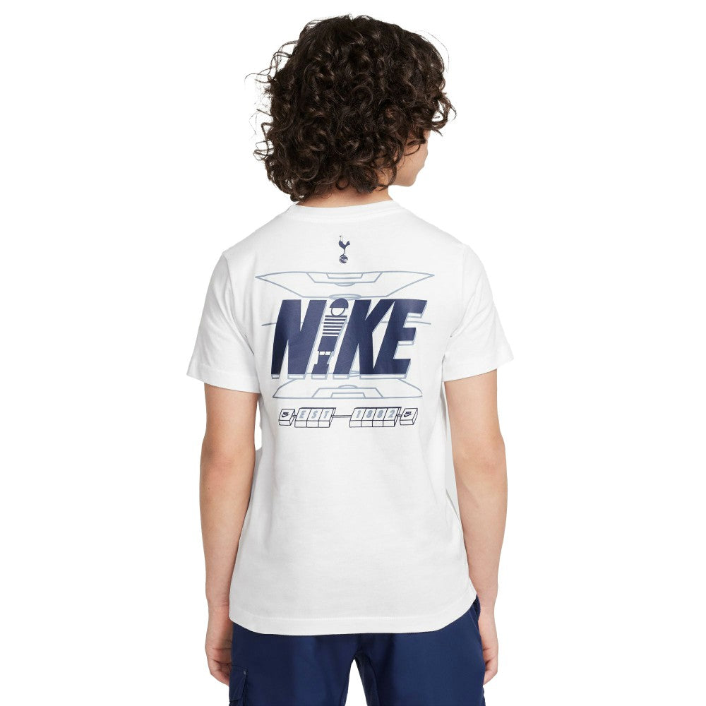 Tottenham Hotspur Youth Play T-Shirt - Nike White