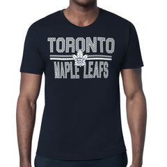NHL Navy Toronto Maple Leafs Starter Mesh Look Team Name T-Shirt