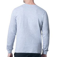 NHL Heather Gray Toronto Maple Leafs Starter Mesh Look Team Name Logo Long Sleeve T-Shirt