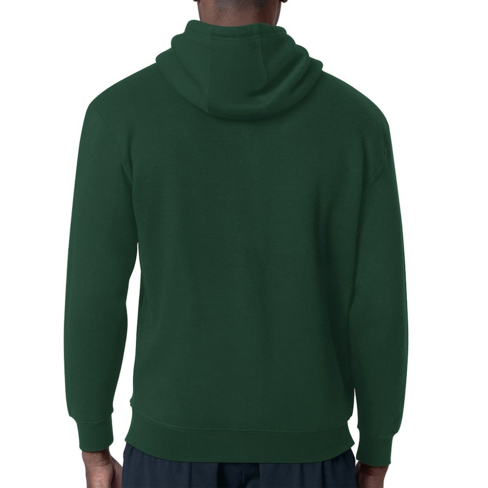 NHL Green Minnesota Wild Starter Mesh Look Team Name Logo Tri-Blend Pullover Hoodie