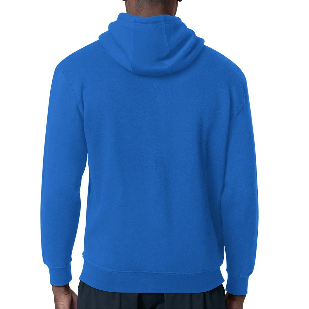 NHL Blue New York Rangers Starter Mesh Look Team Name Logo Tri-Blend Pullover Hoodie