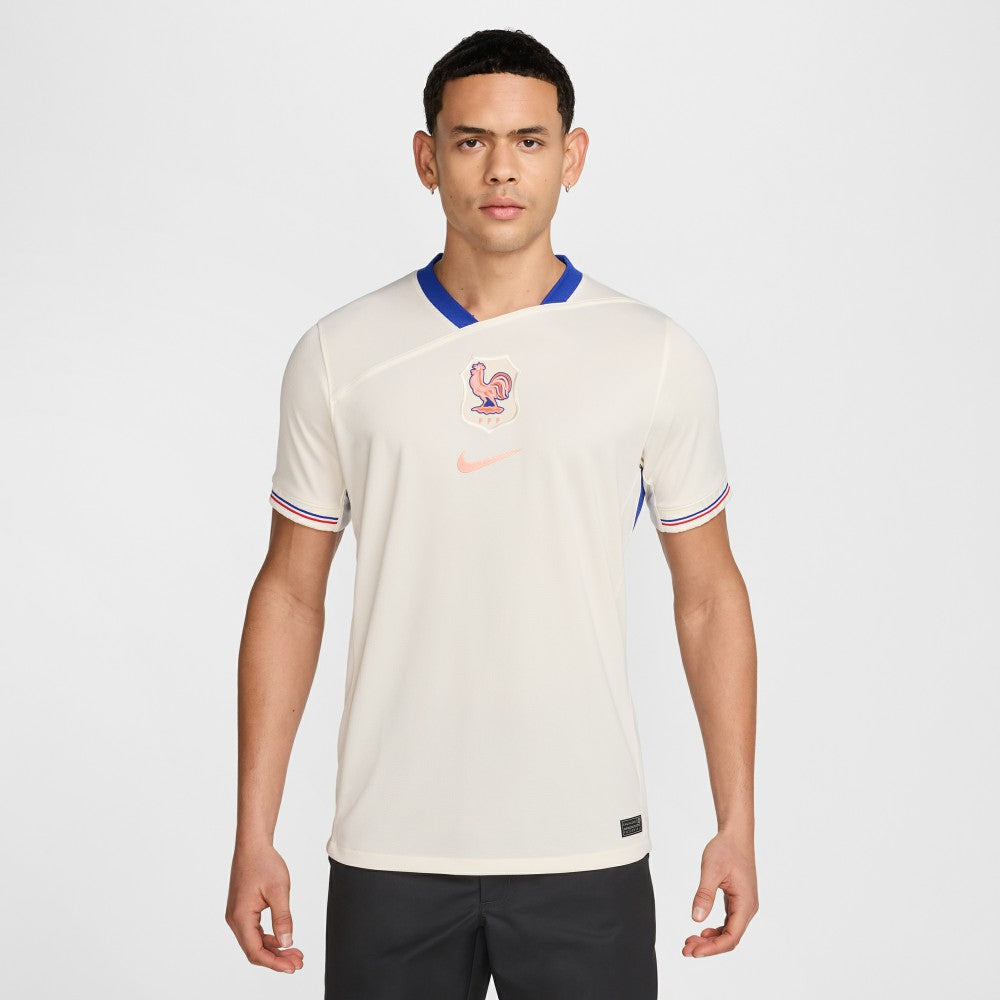 France Women's National Team 2025/26 Away Replica Jersey - Nike Cream