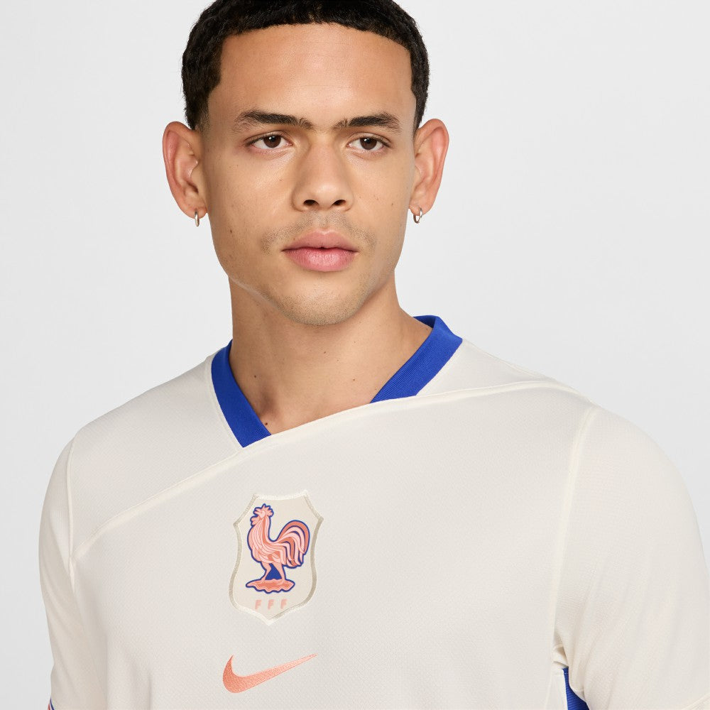 France Women's National Team 2025/26 Away Replica Jersey - Nike Cream