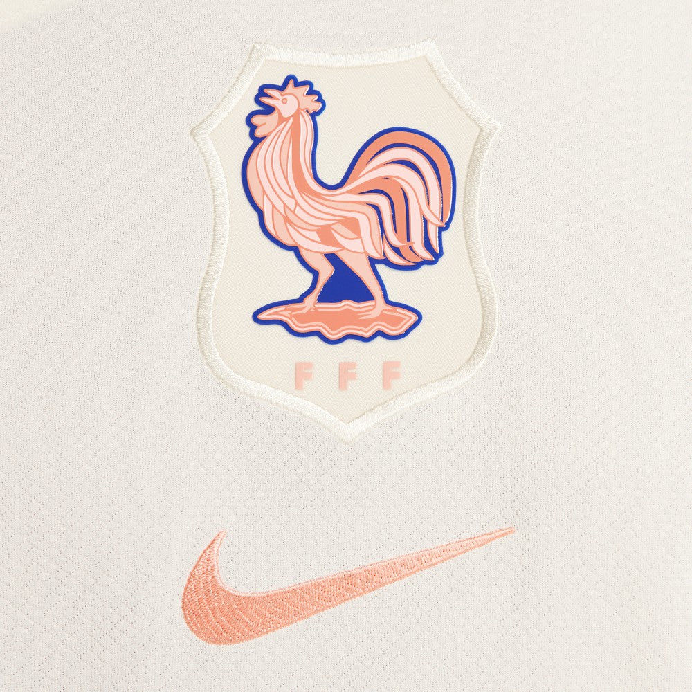 France Women's National Team 2025/26 Away Replica Jersey - Nike Cream