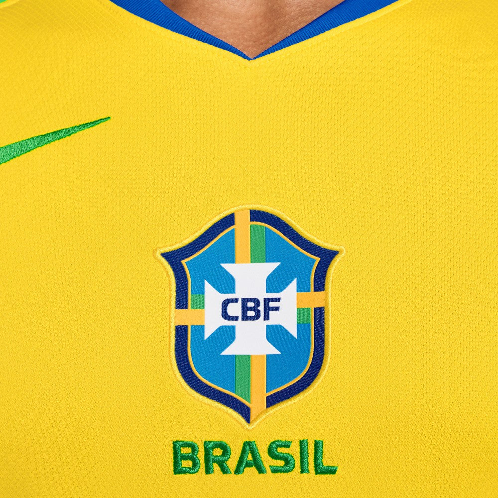 Brazil Women's National Team 2025/26 Home Replica Jersey - Nike Yellow