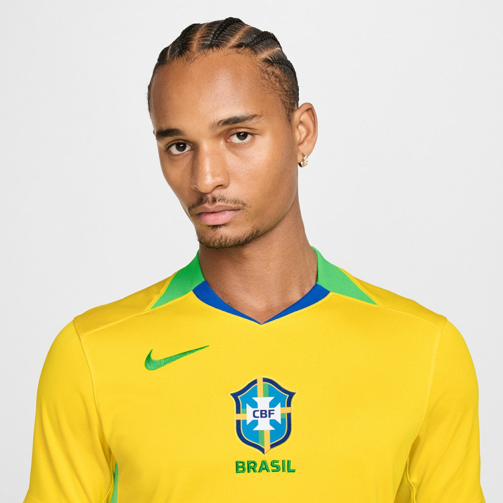 Brazil Women's National Team 2025/26 Home Replica Jersey - Nike Yellow