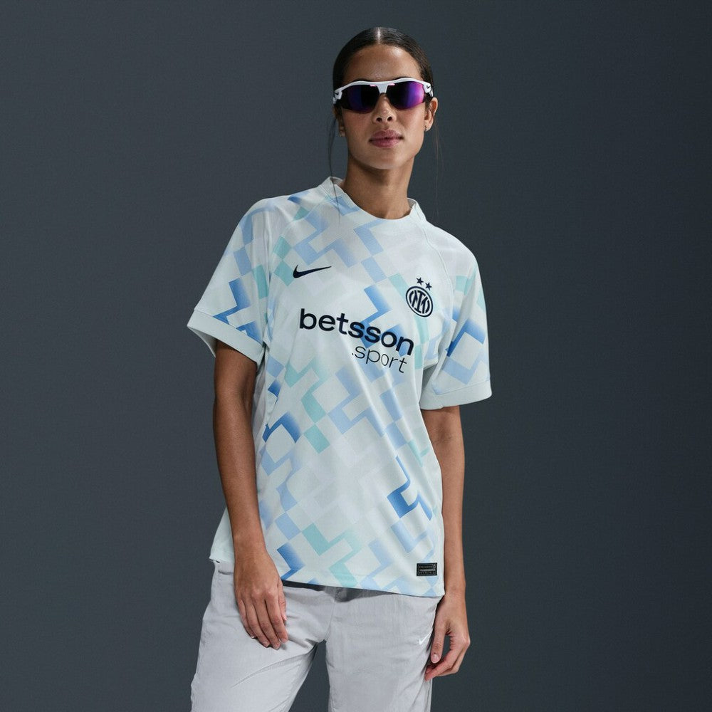 Inter Milan Women's 2025/26 Away Replica Jersey - Nike Aqua