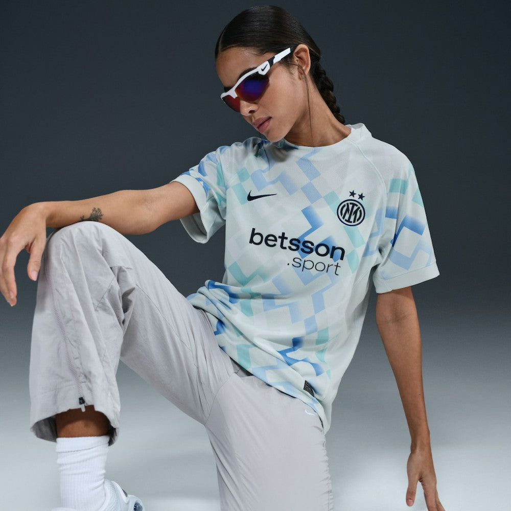 Inter Milan Women's 2025/26 Away Replica Jersey - Nike Aqua
