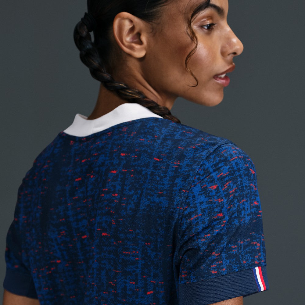 France Women's National Team Women's 2025/26 Home Replica Jersey - Nike Blue