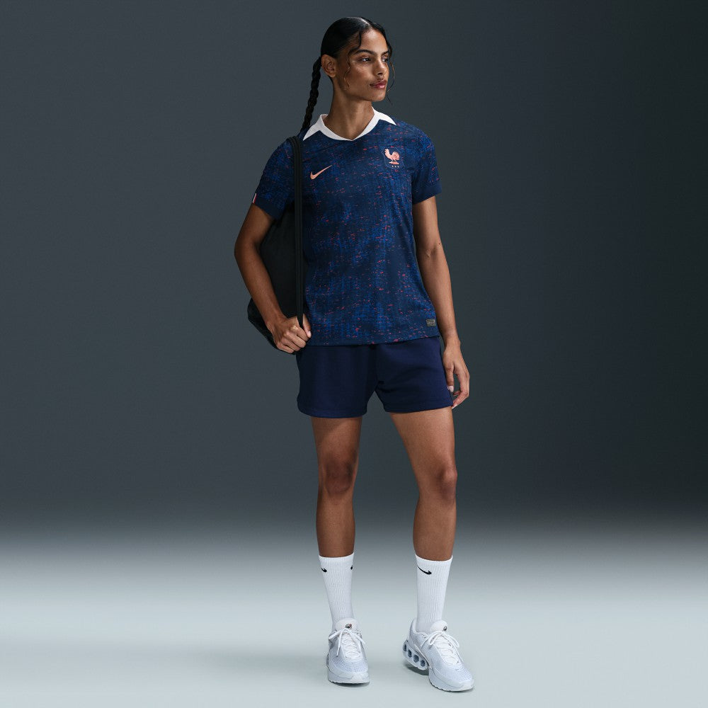 France Women's National Team Women's 2025/26 Home Replica Jersey - Nike Blue