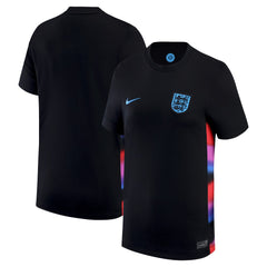 England Women's National Team Women's 2025/26 Away Replica Jersey - Nike Black