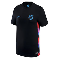 England Women's National Team Women's 2025/26 Away Replica Jersey - Nike Black
