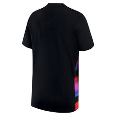 England Women's National Team Women's 2025/26 Away Replica Jersey - Nike Black