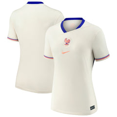 France Women's National Team Women's 2025/26 Away Replica Jersey - Nike Cream