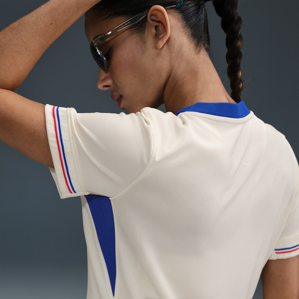 France Women's National Team Women's 2025/26 Away Replica Jersey - Nike Cream