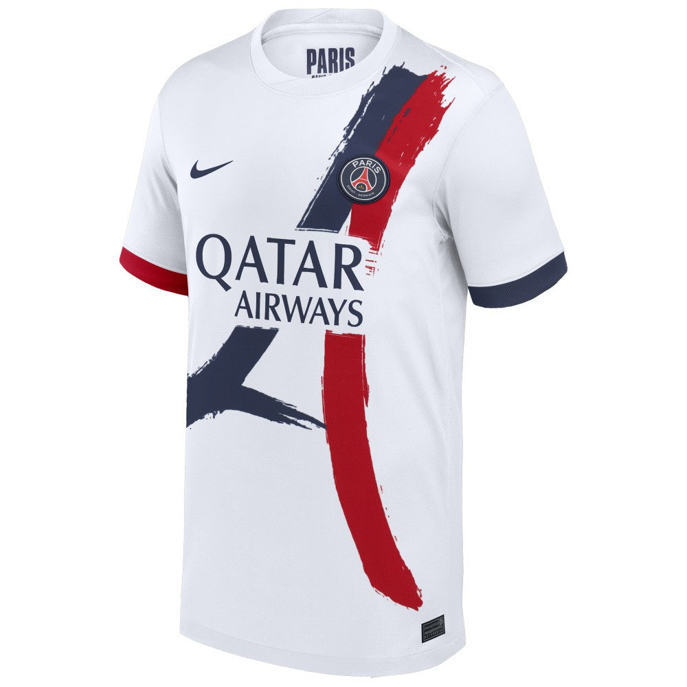Paris Saint-Germain Youth 2025/26 Away Replica Jersey - Nike White