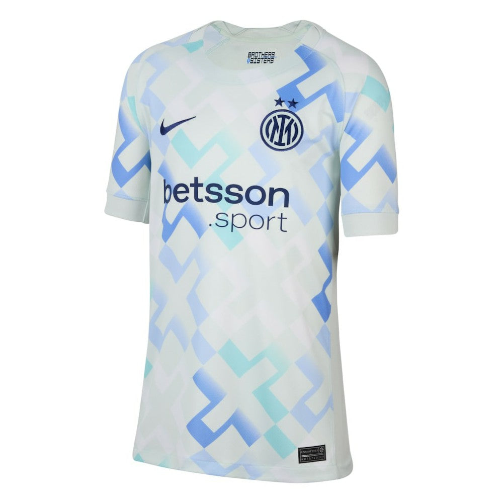 Inter Milan Youth 2025/26 Away Replica Jersey - Nike Aqua