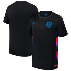 England Women's National Team Youth 2025/26 Away Replica Jersey - Nike Black
