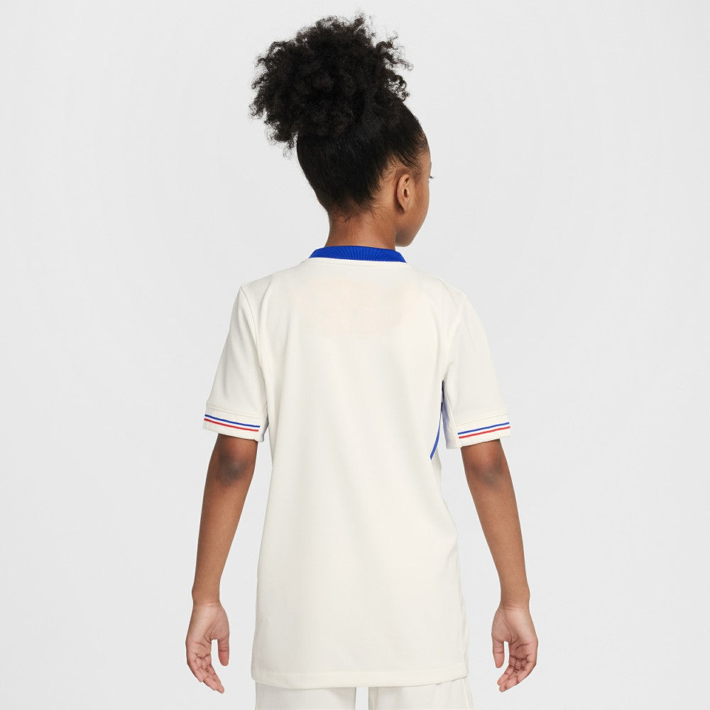France Women's National Team Youth 2025/26 Away Replica Jersey - Nike Cream