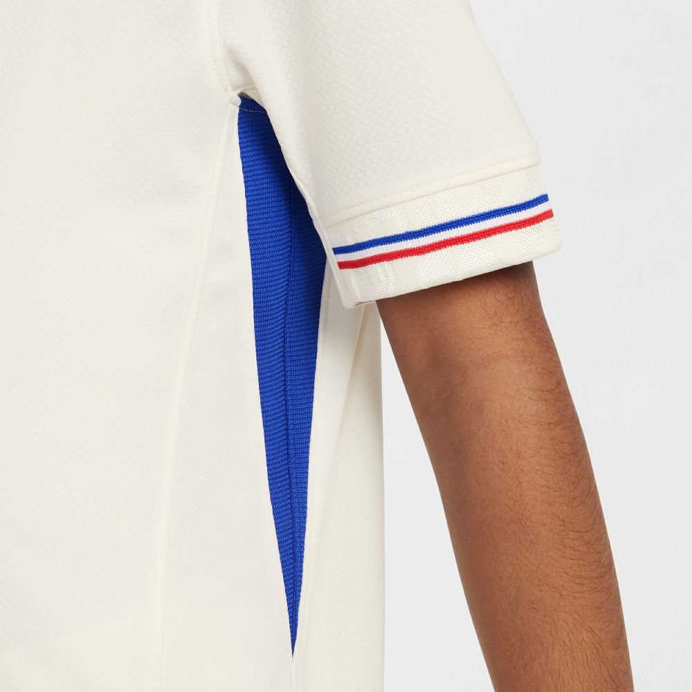 France Women's National Team Youth 2025/26 Away Replica Jersey - Nike Cream