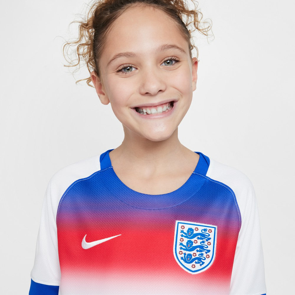 England Women's National Team Youth 2025/26 Home Replica Jersey - Nike Royal